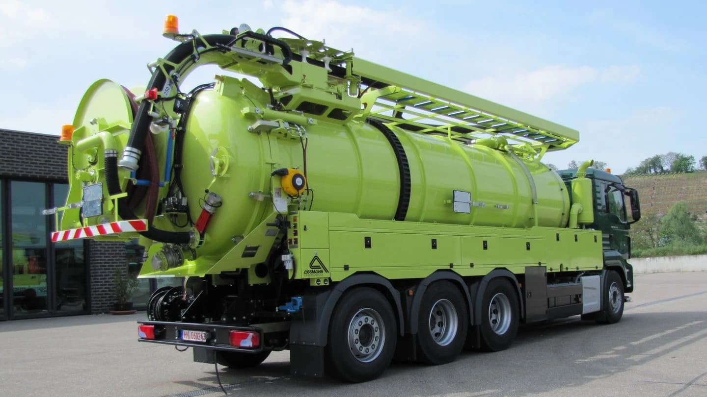 Pojazdy ssące do przewozu materiałów niebezpiecznych